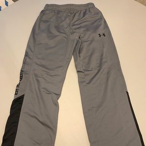 Under Armour Gray youth large loose pants